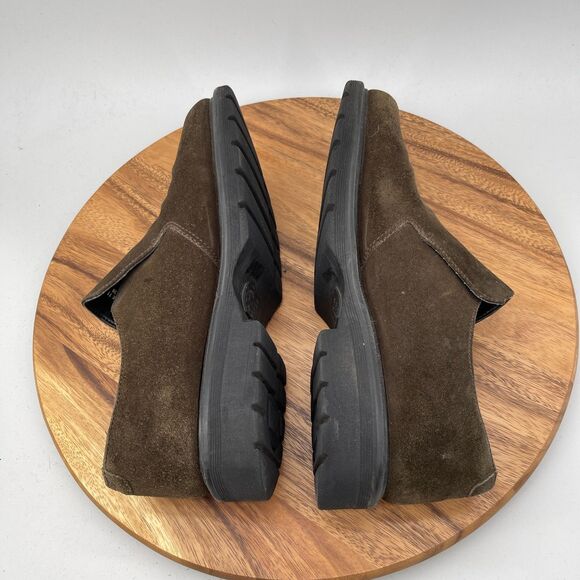 VTG Dr. Martens Loafers Mens Size 11 Brown Suede Casual Comfort Made In England